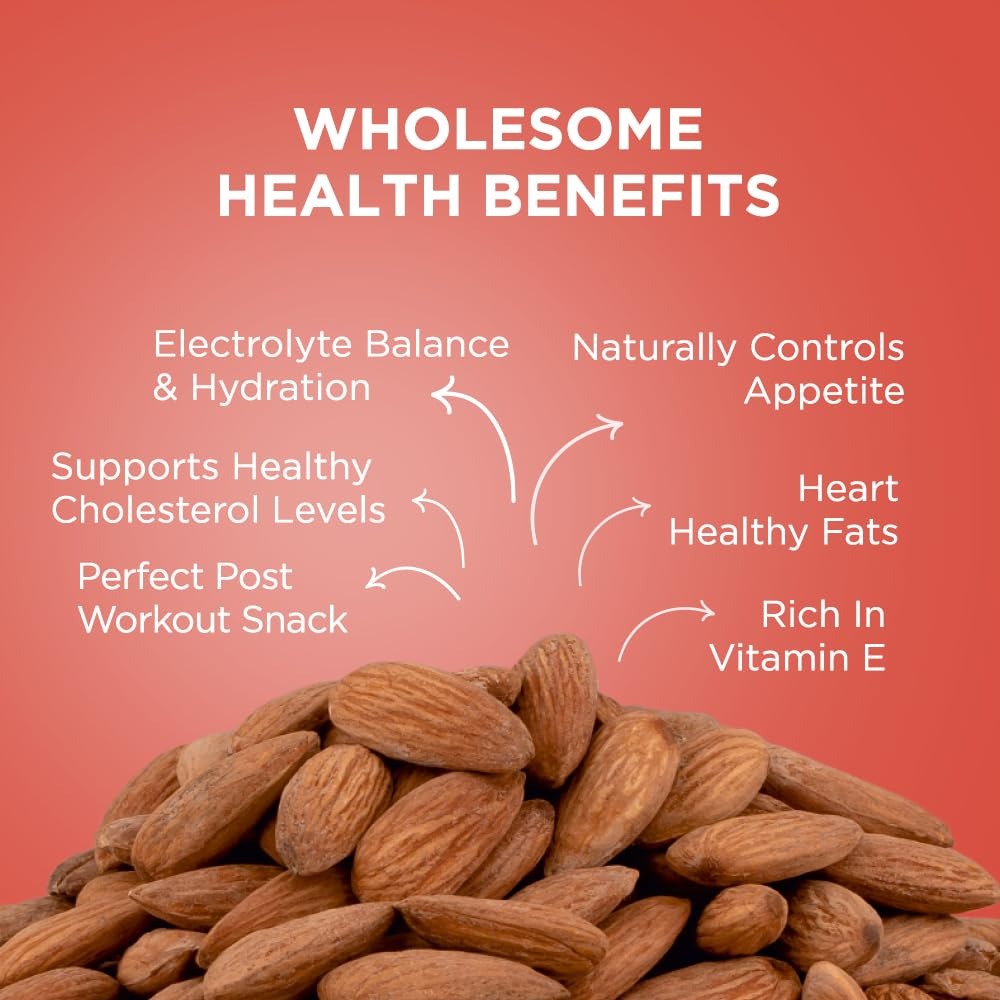 Nutty Gritties Premium California Roasted & Lightly Salted Almonds - 200g