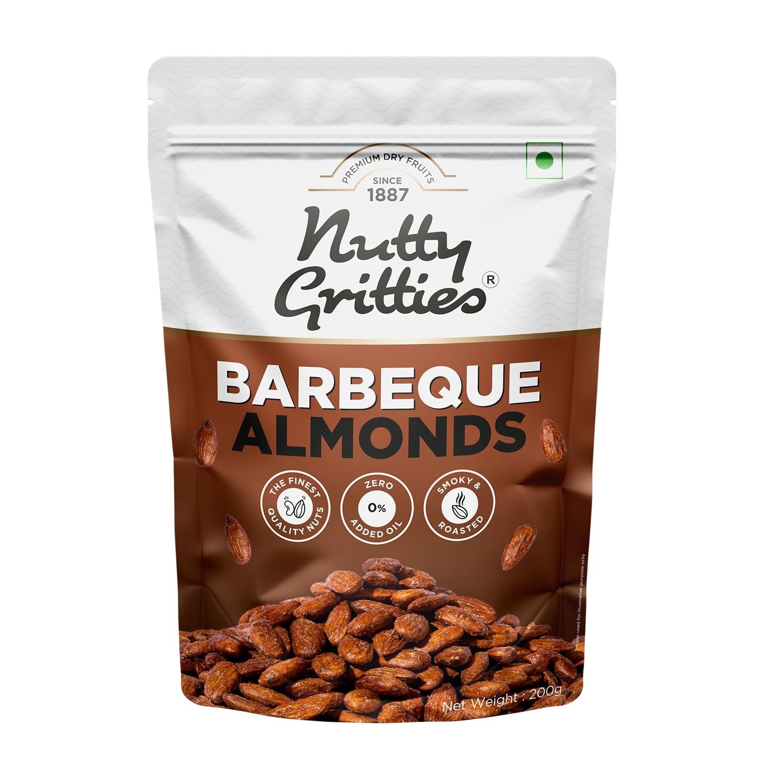 Nutty Gritties Barbeque Almonds - 200g