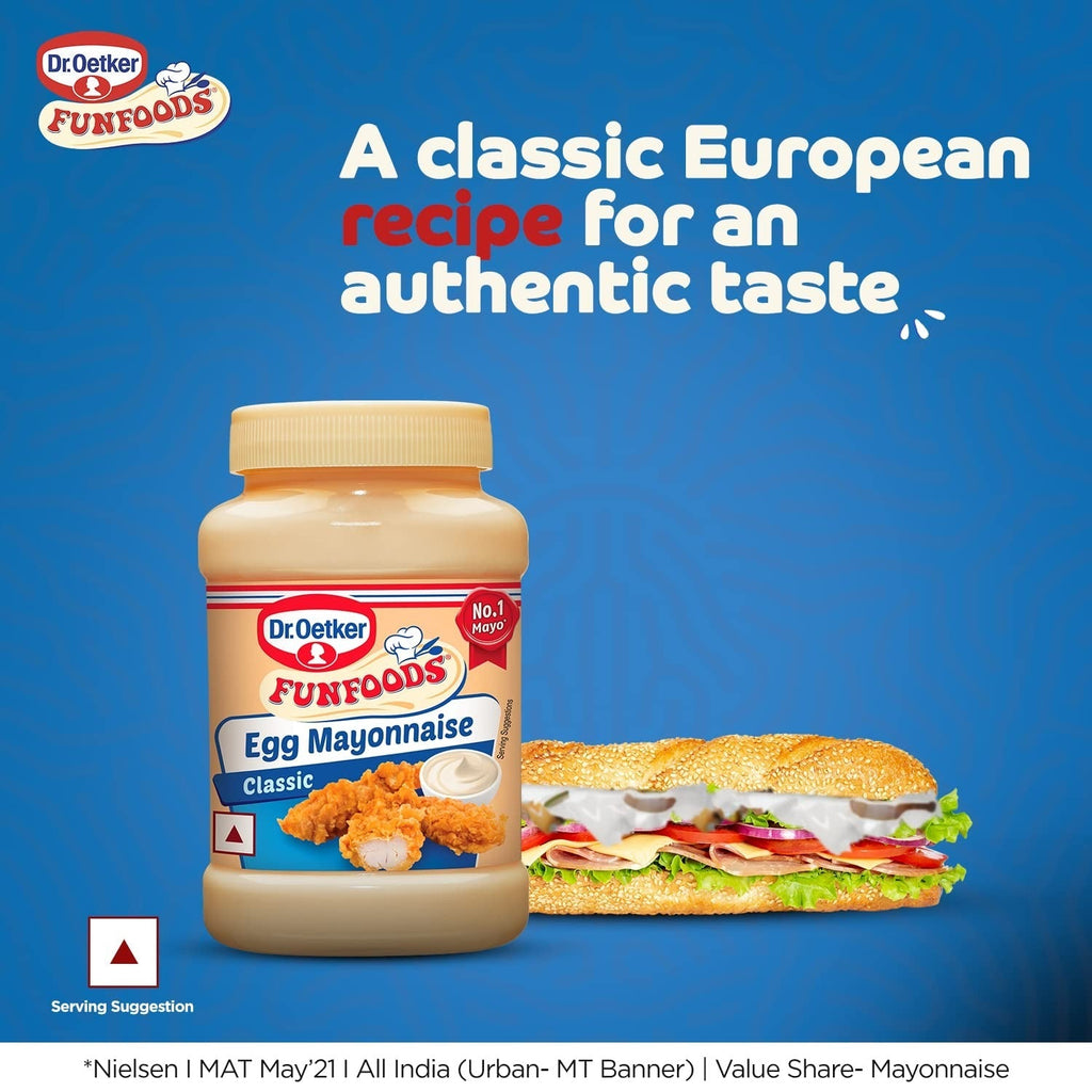 Dr. Oetker FunFoods Egg Mayonnaise Classic - 245g