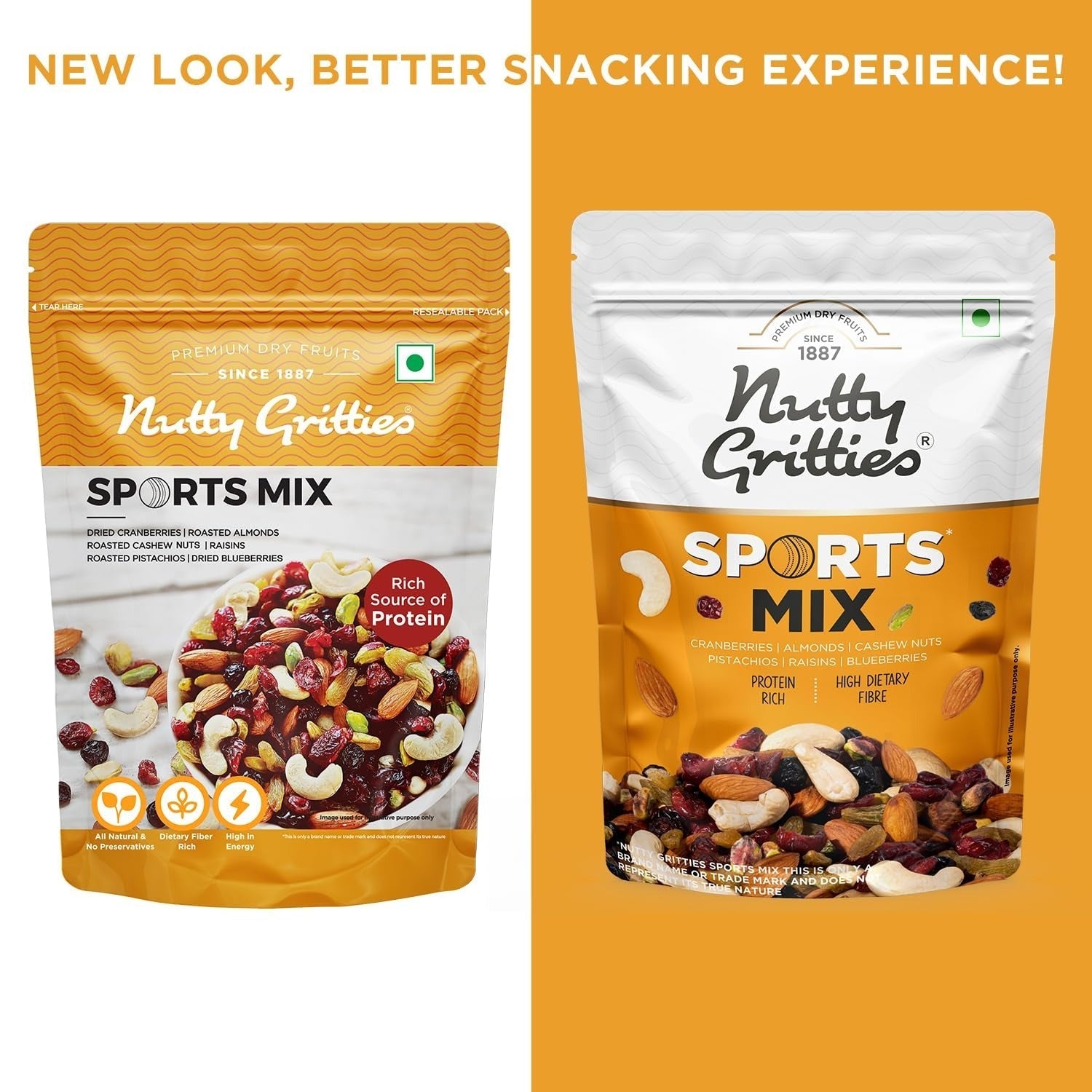 Nutty Gritties Premium Sports Mix - 350g