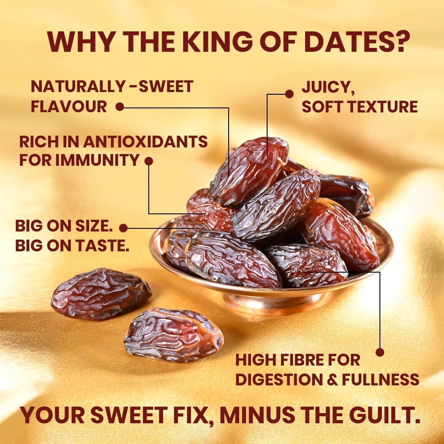 Nutty Gritties Premium Medjoul/Mejdool Date - 350g