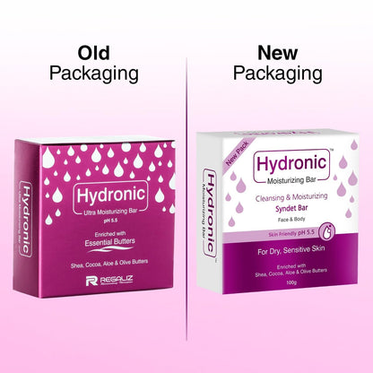 Regaliz Hydronic Ultra Moisturising Bar - 100 gms  (Pack of 3)