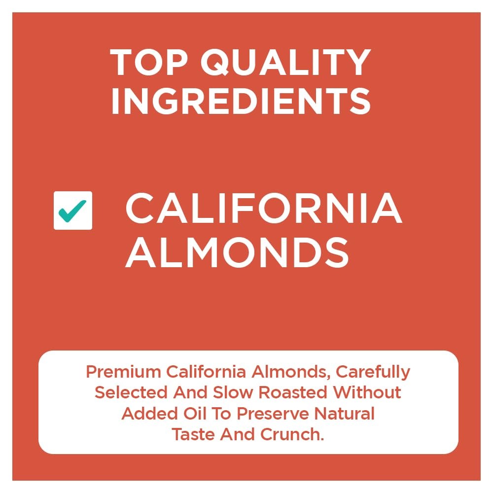 Nutty Gritties Premium California Roasted & Lightly Salted Almonds - 200g