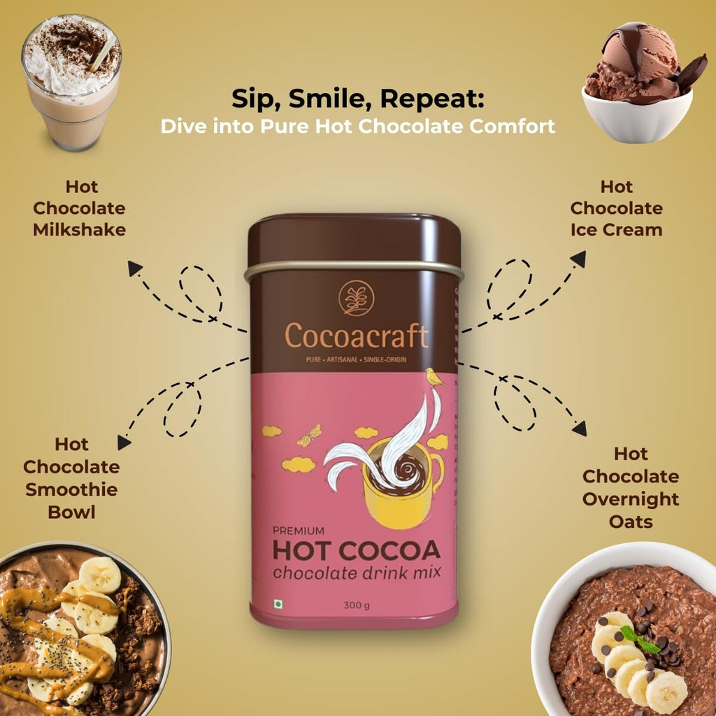Cocoacraft Hot Cocoa Chocolate Mix - 300g