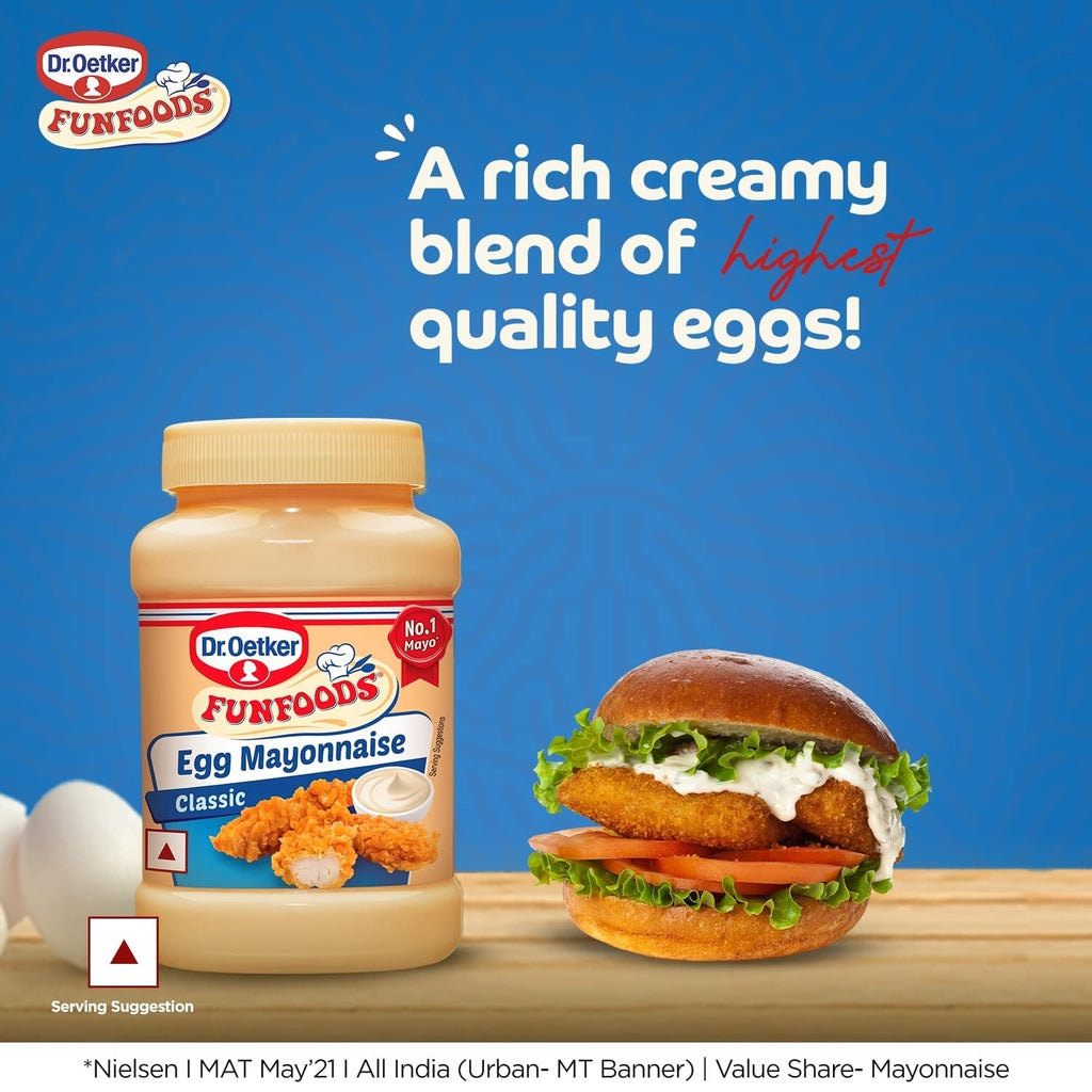 Dr. Oetker FunFoods Egg Mayonnaise Classic - 245g