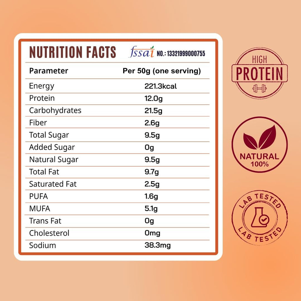 FitFeast Nutty Brownie Dessert Protein Bar