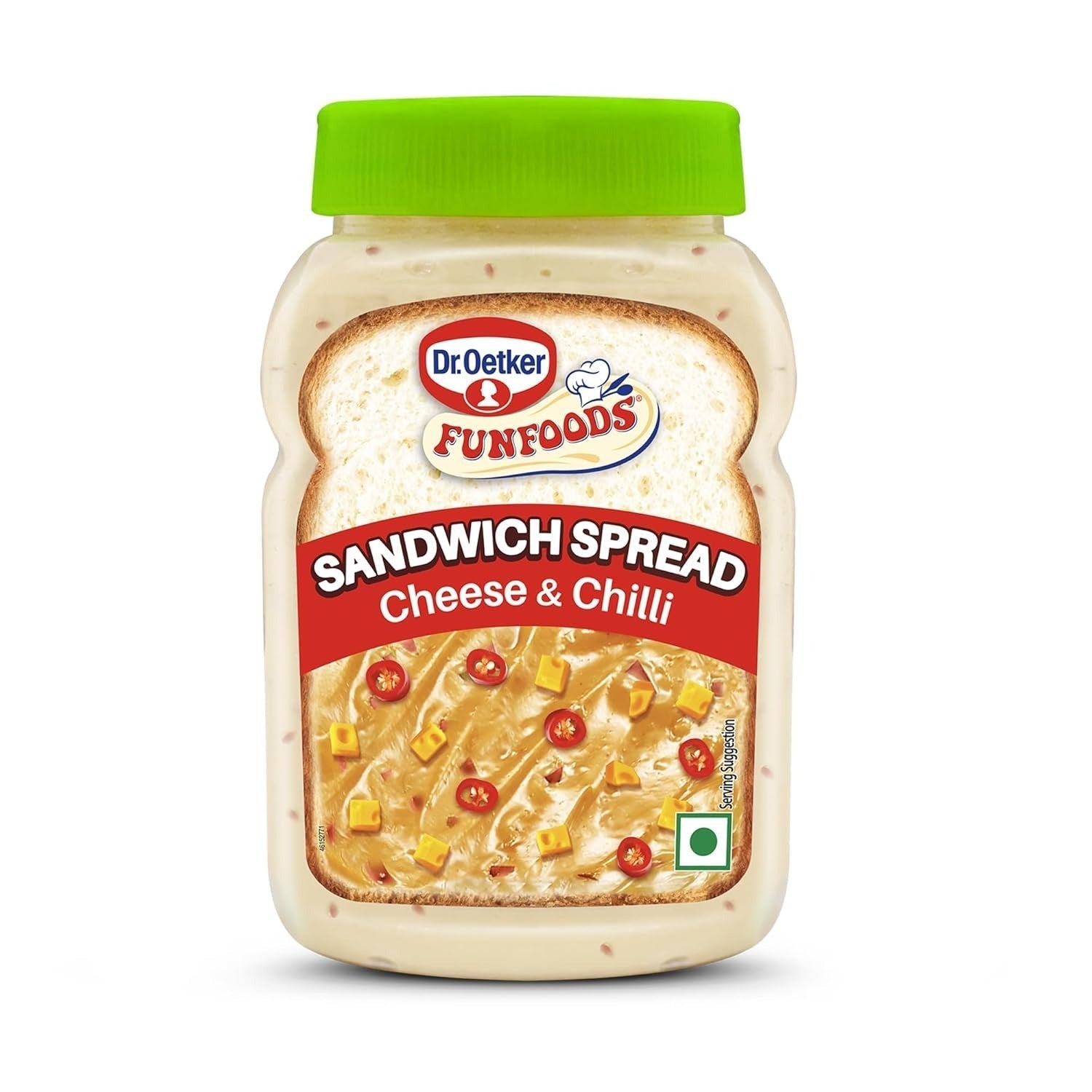 Dr. Oetker FunFoods Cheese & Chilli Sandwich Spread - 225g