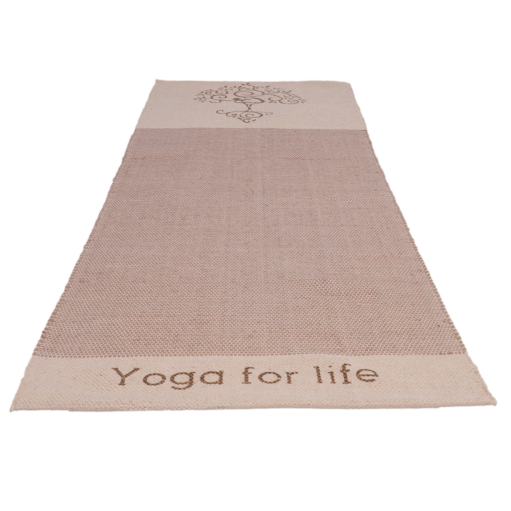 Arka Premium Yoga For Life Cotton Yoga Mat