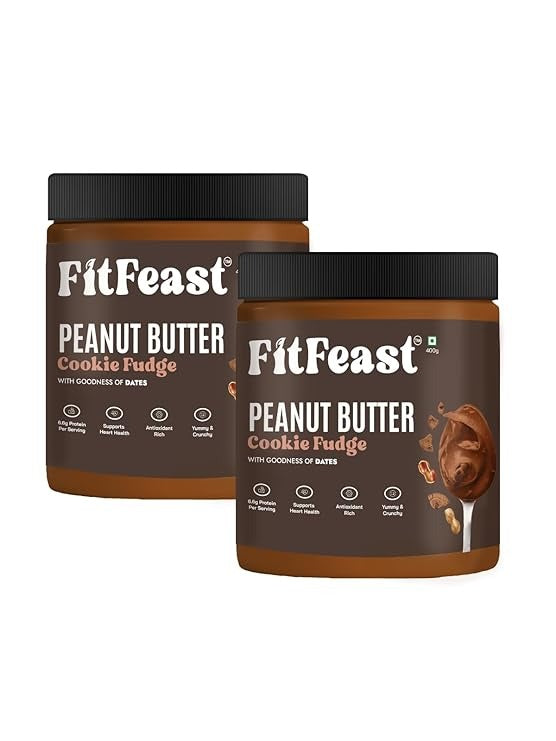 FitFeast Peanut Butter - 400 gms