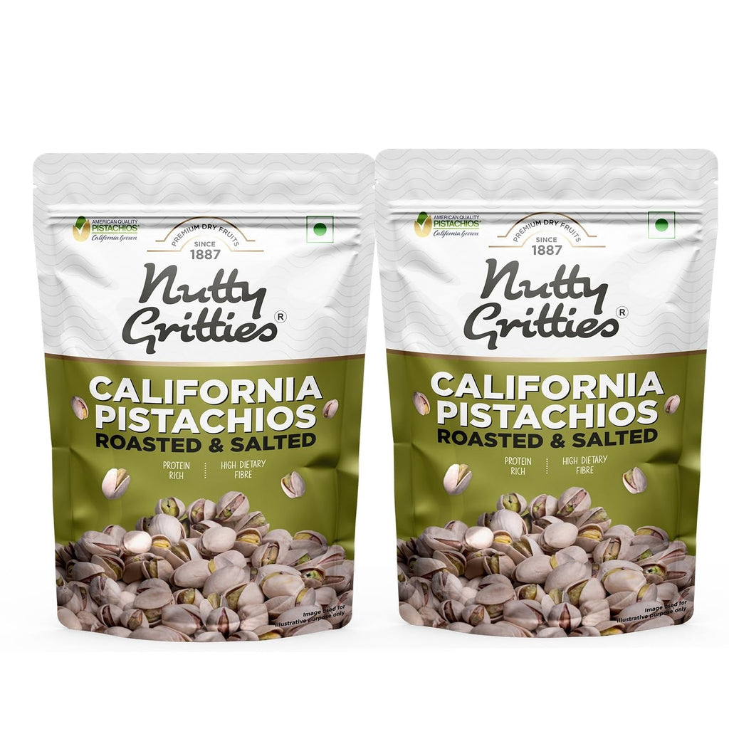 Nutty Gritties California Pistachios Roasted & Salted - 200g