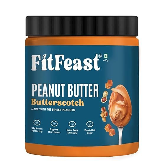 FitFeast Peanut Butter - 400 gms