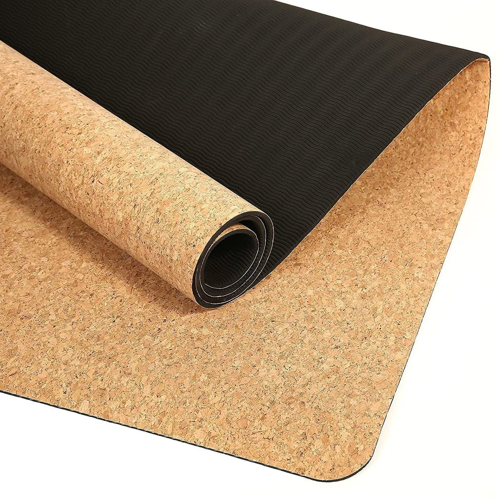Separate Way Cork Yoga Mat With Strap Non Slip Eco Friendly