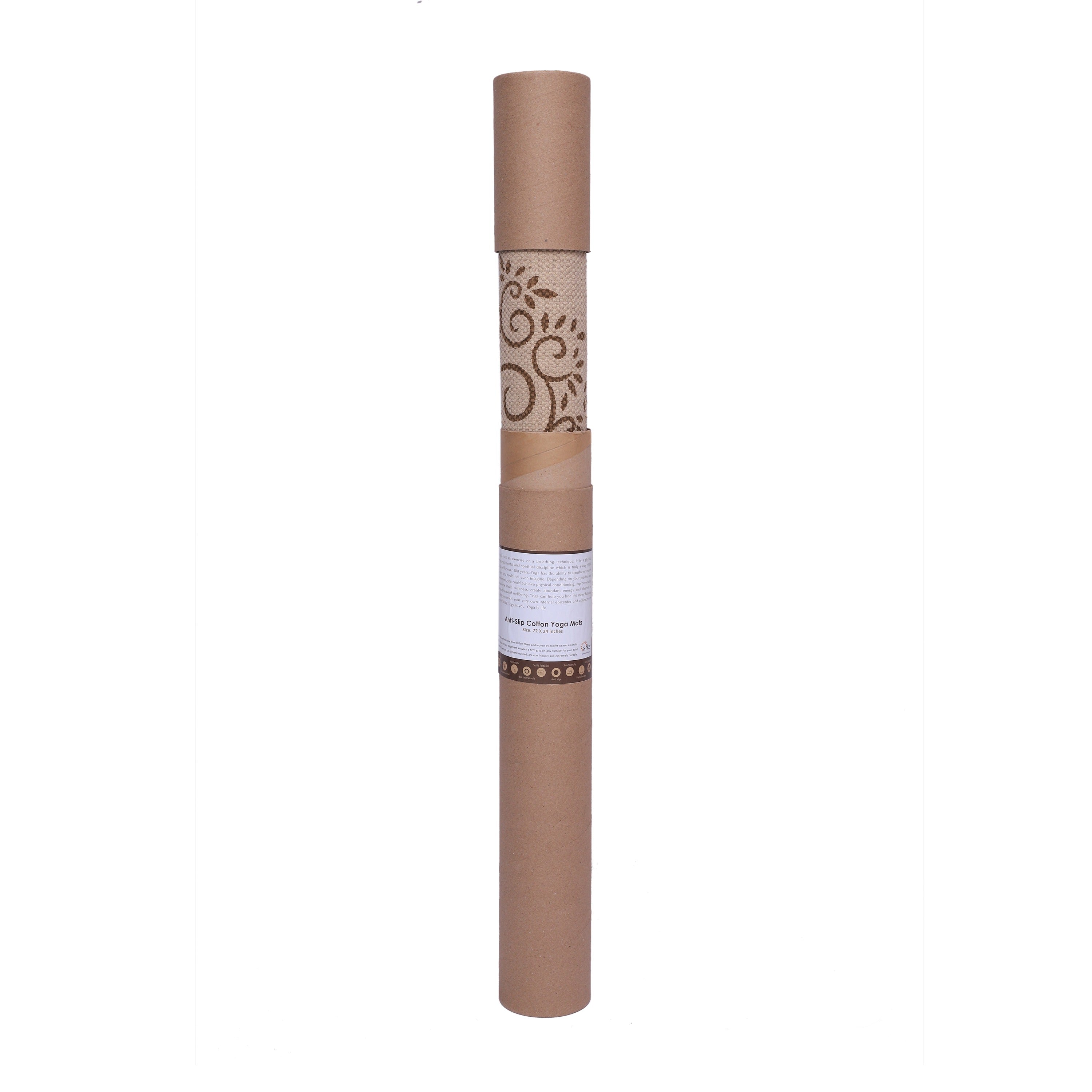 Arka Premium Yoga For Life Cotton Yoga Mat