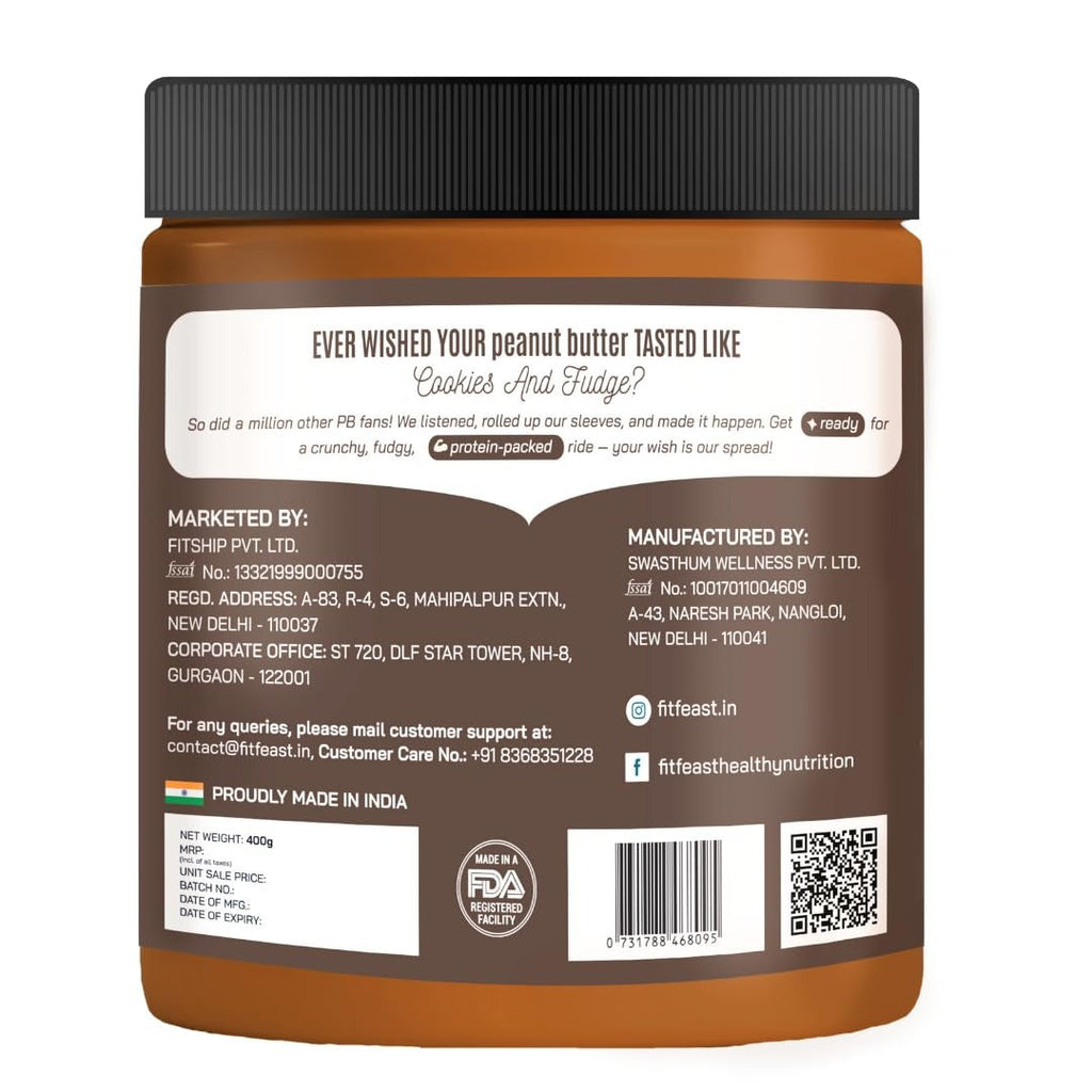 FitFeast Peanut Butter - 400g