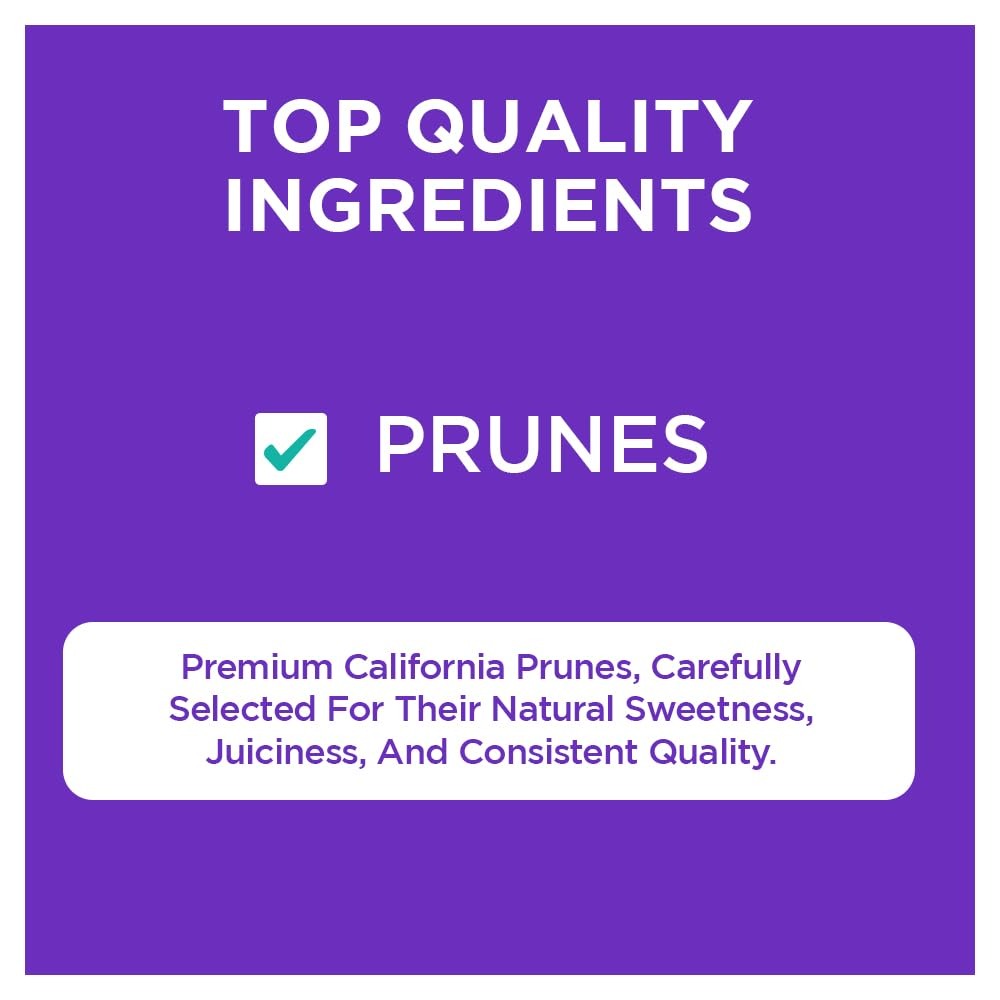 Nutty Gritties California Pitted Prunes Dried Fruit Plums - 200g