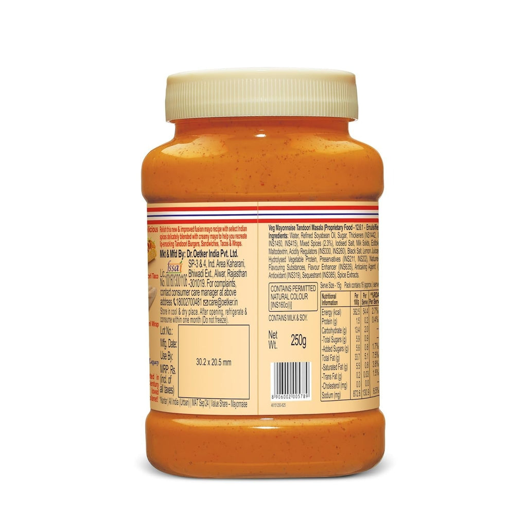 Dr. Oetker FunFoods Tandoori Masala Mayonnaise