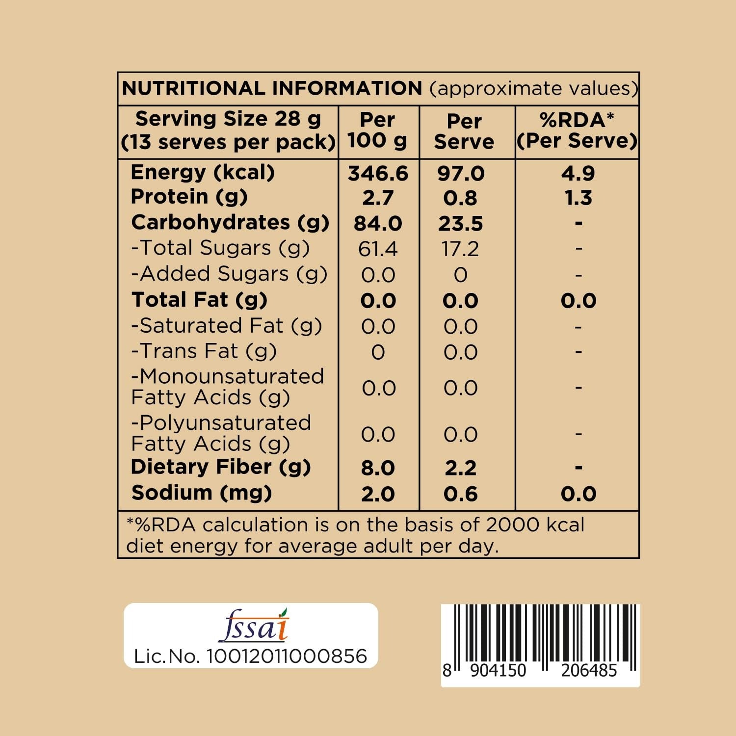 Nutty Gritties Premium Kalmi Dates- 350g