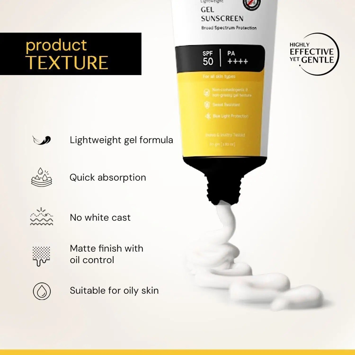Deconstruct Gel Sunscreen SPF 50 PA++++ - 50 gms