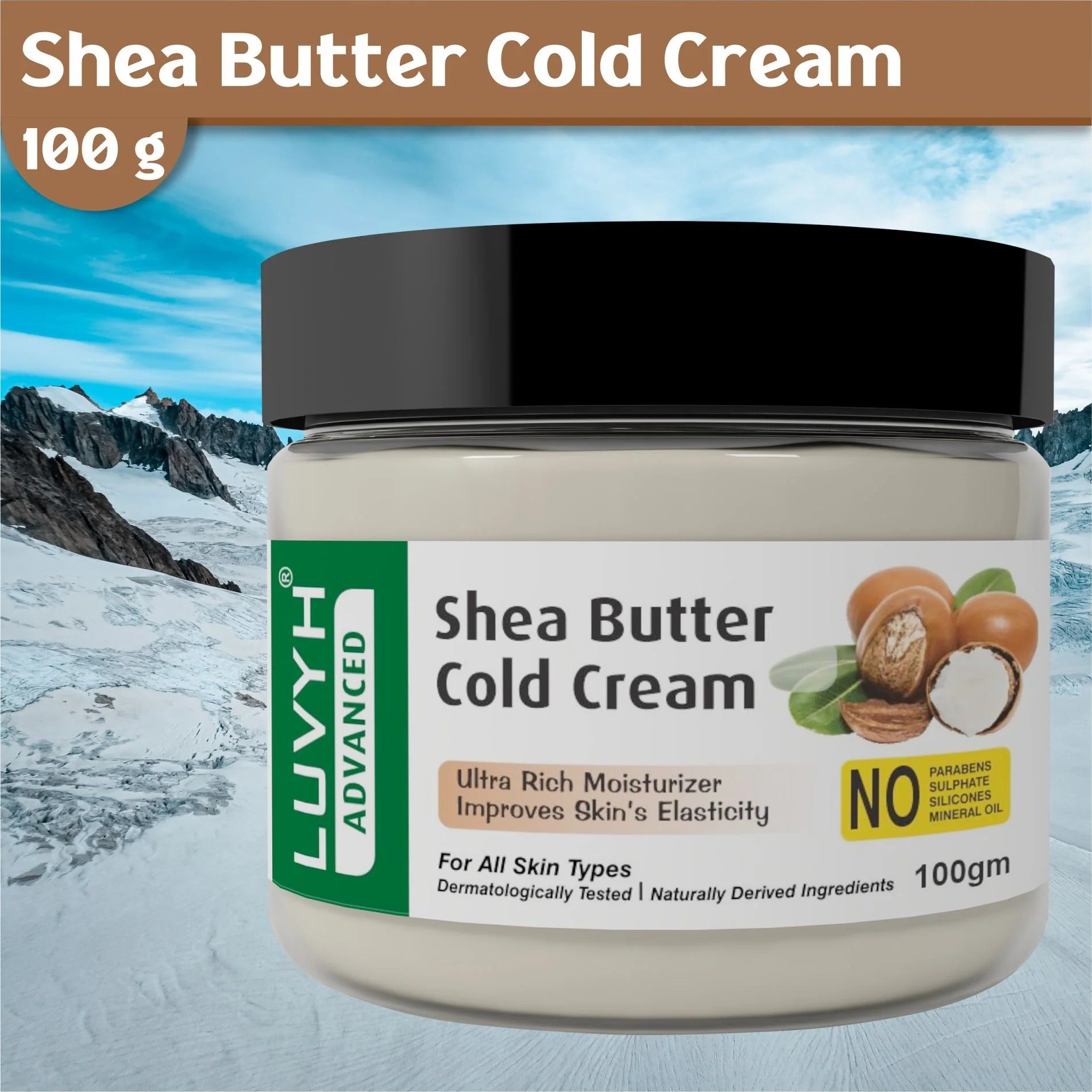 LuvYH Shea Butter Cold Cream - 100g