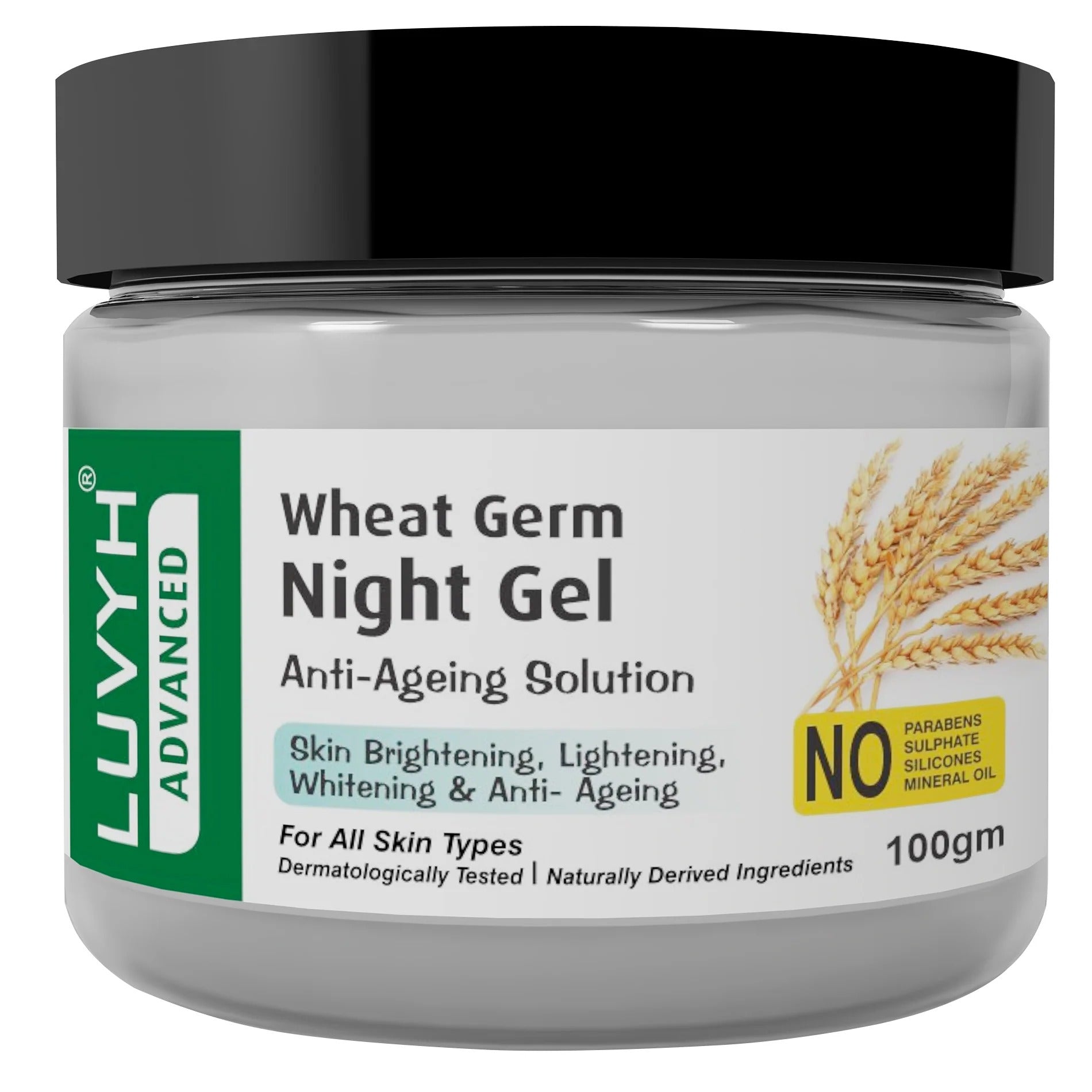 LuvYH Wheat Germ Night Gel - 100g