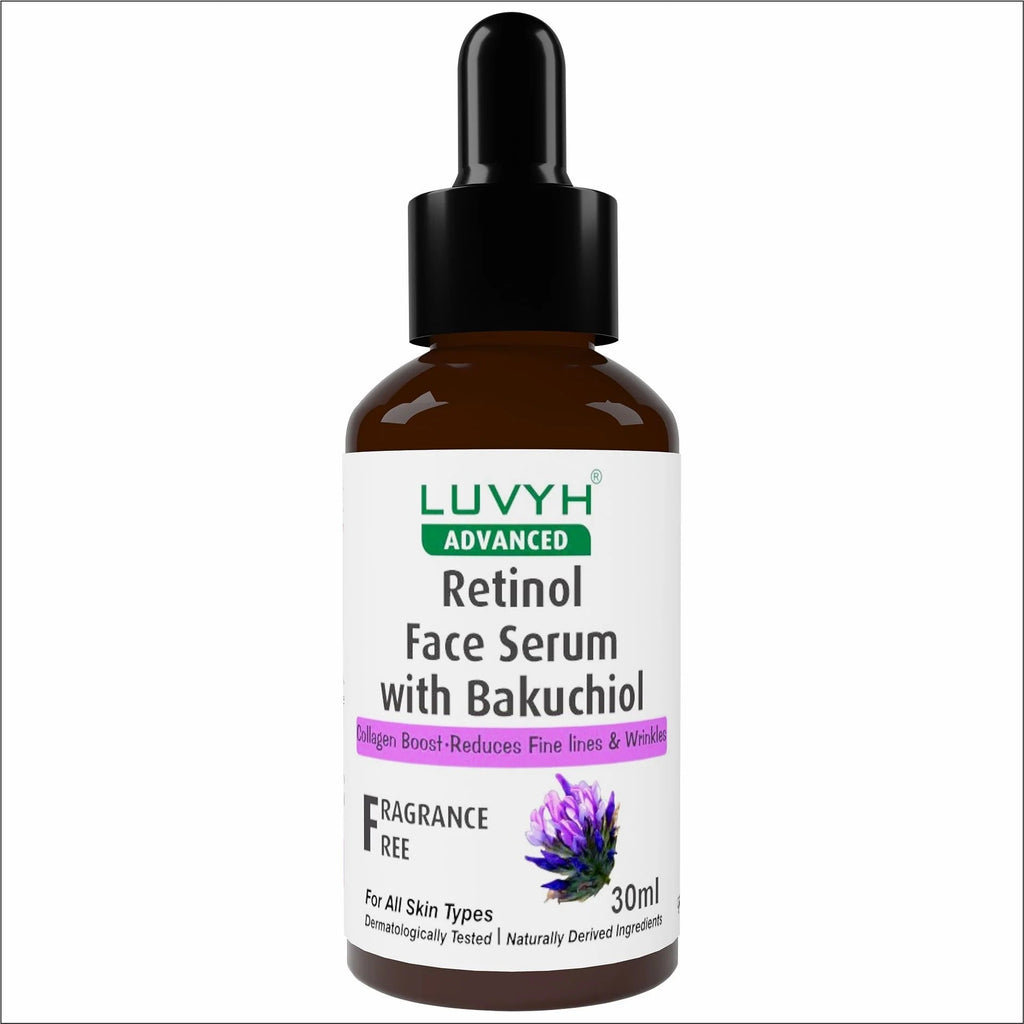 LuvYH Retinol Face Serum With Bakuchiol - 30ml