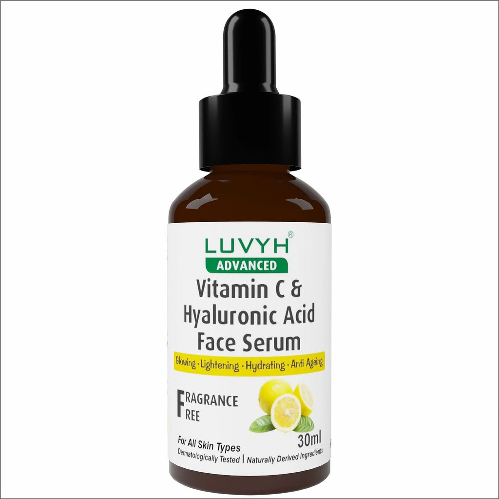 LuvYH Vitamin C & Hyaluronic Acid Face Serum - 30ml