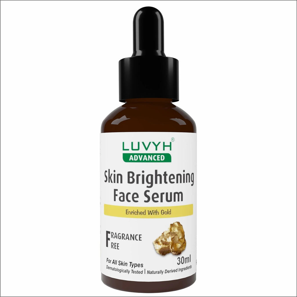 LuvYH Skin Brightening Face Serum Enriched With Gold - 30ml