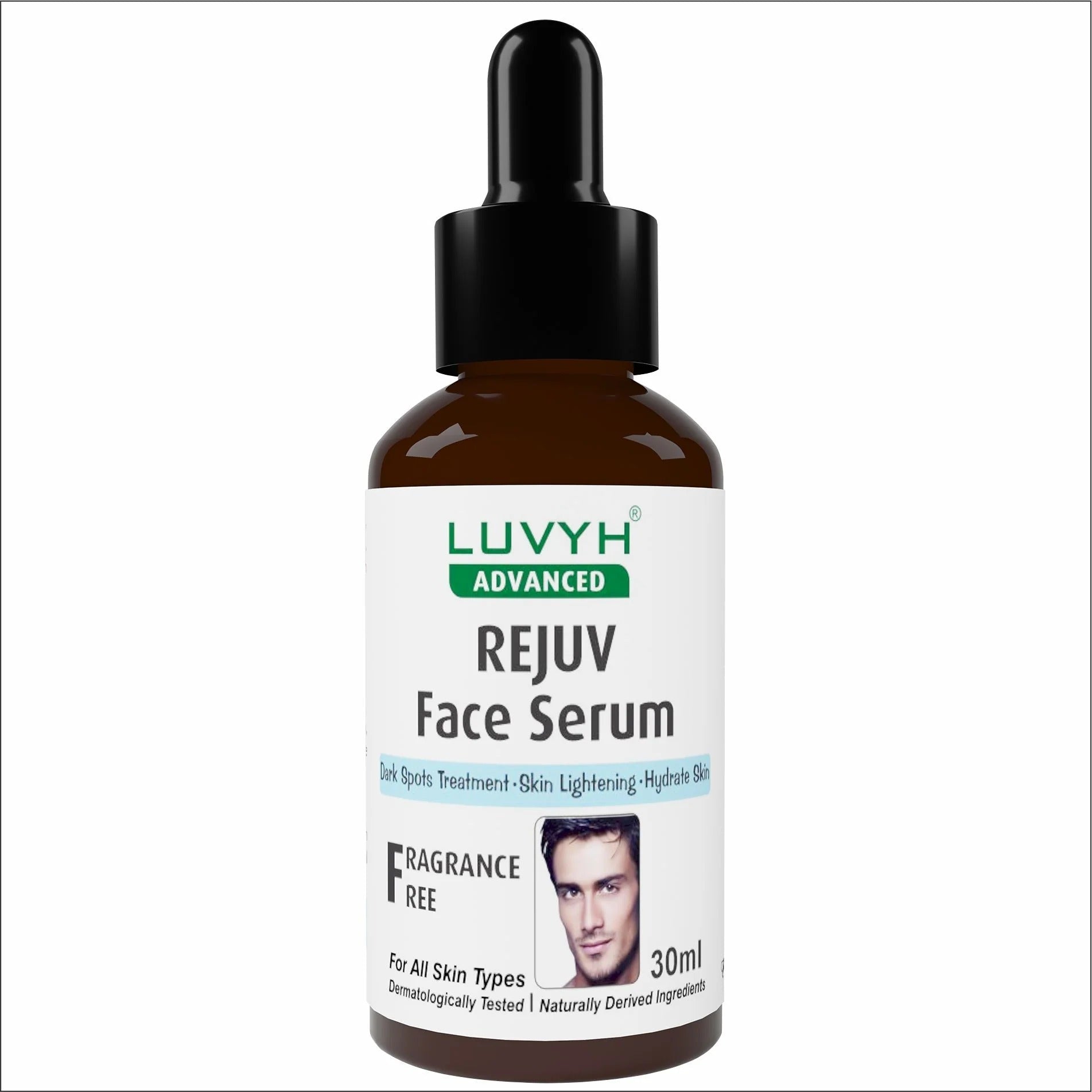 LuvYH REJUV Face Serum For Men 10% Niacinamide - 30ml