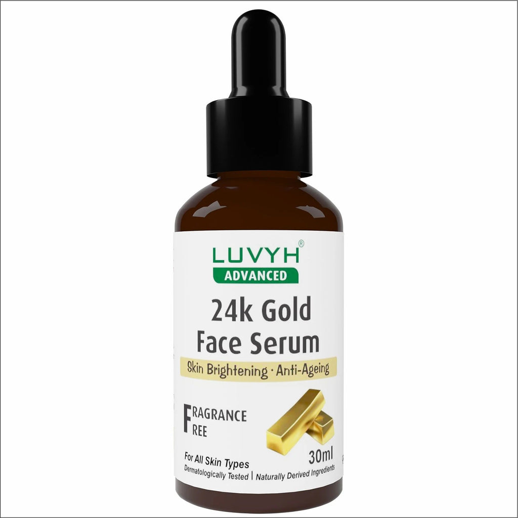 LuvYH 24K Gold Face Serum With Niacinamide & Hyaluronic Acid - 30ml