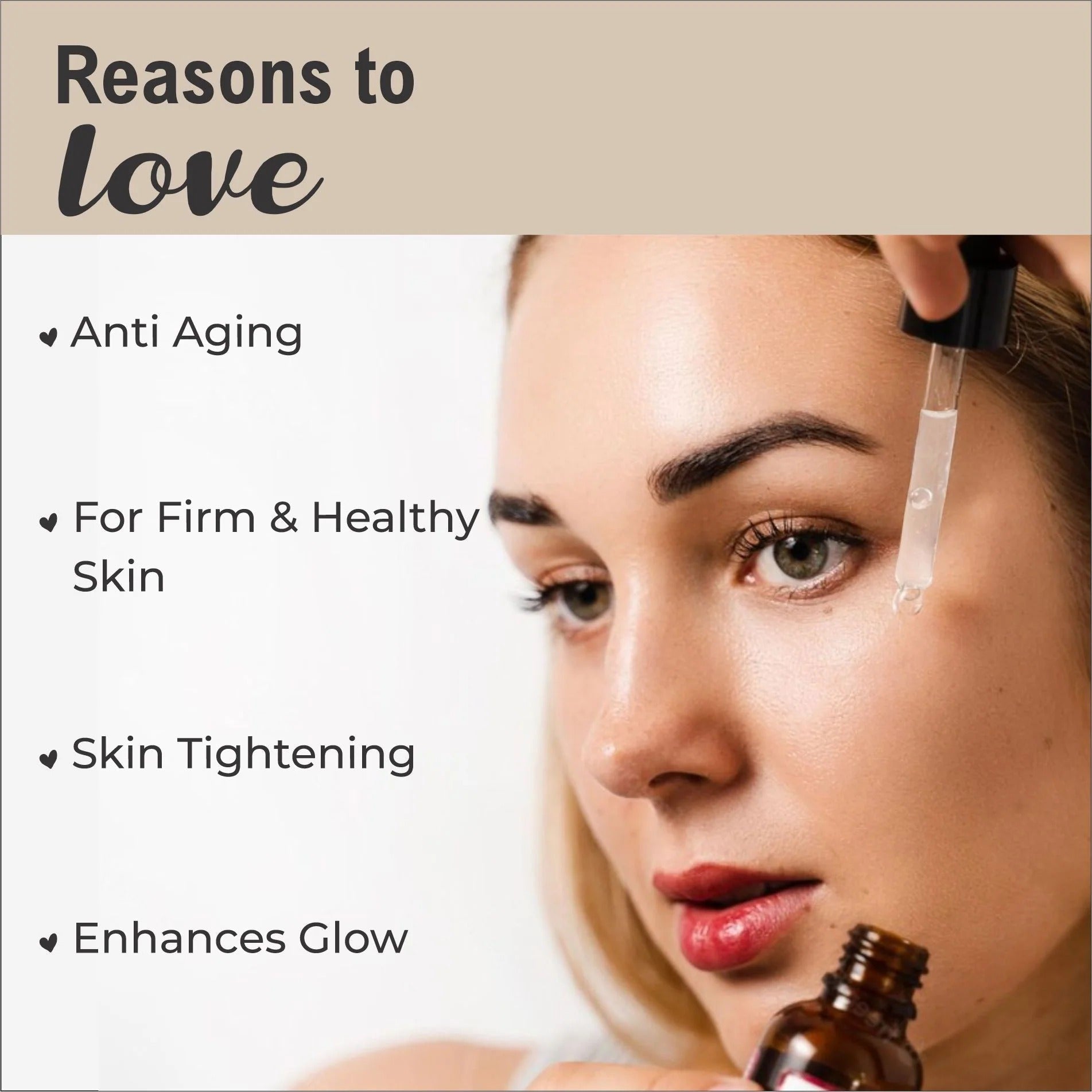 LuvYH Age Defying Face Serum With Retinol & Ceramides - 30ml