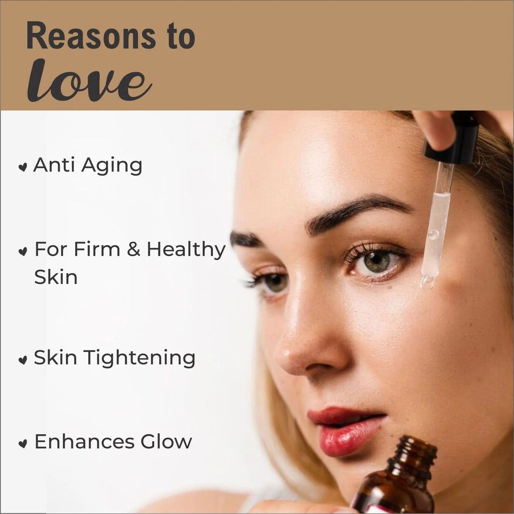 LuvYH Firm & Lift Skin Tightening Face Serum With Rosehip - 30ml