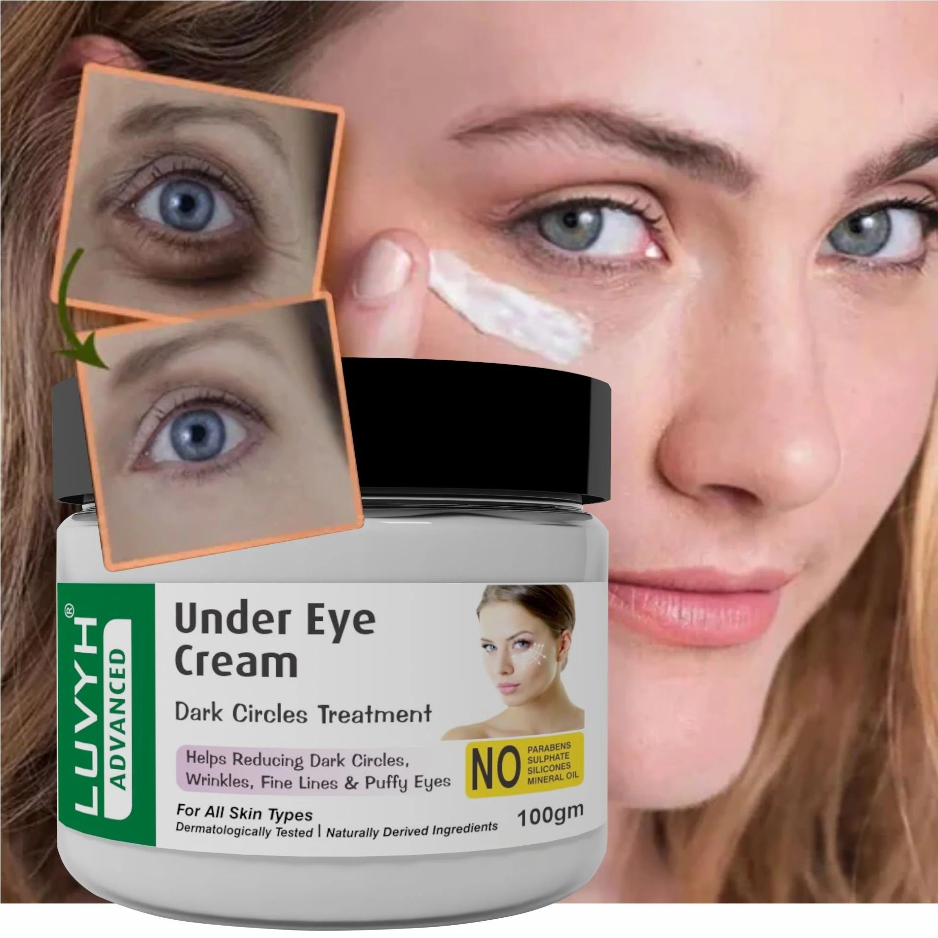 LuvYH Under Eye Cream - 100g