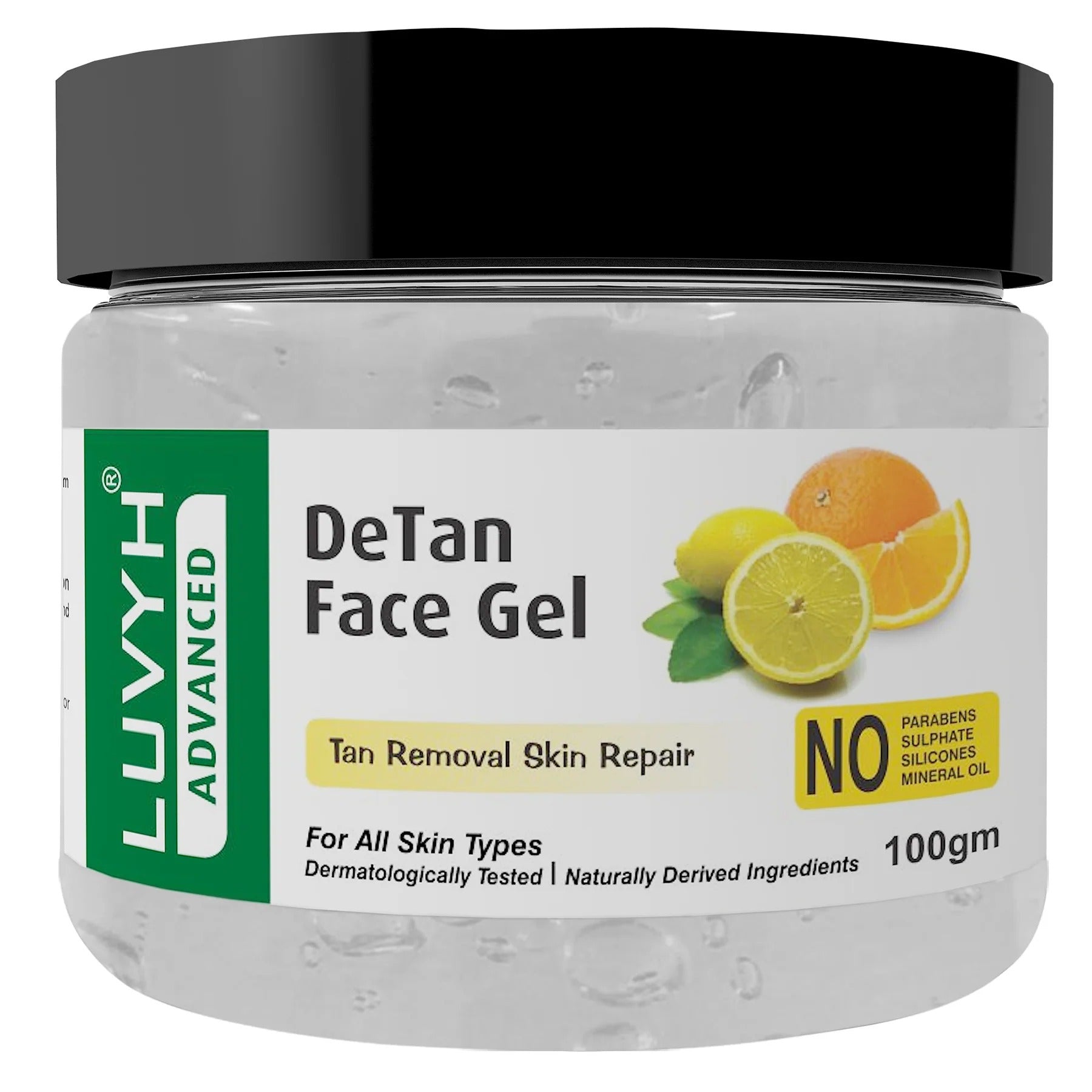 LuvYH DeTan Face Gel - 100g