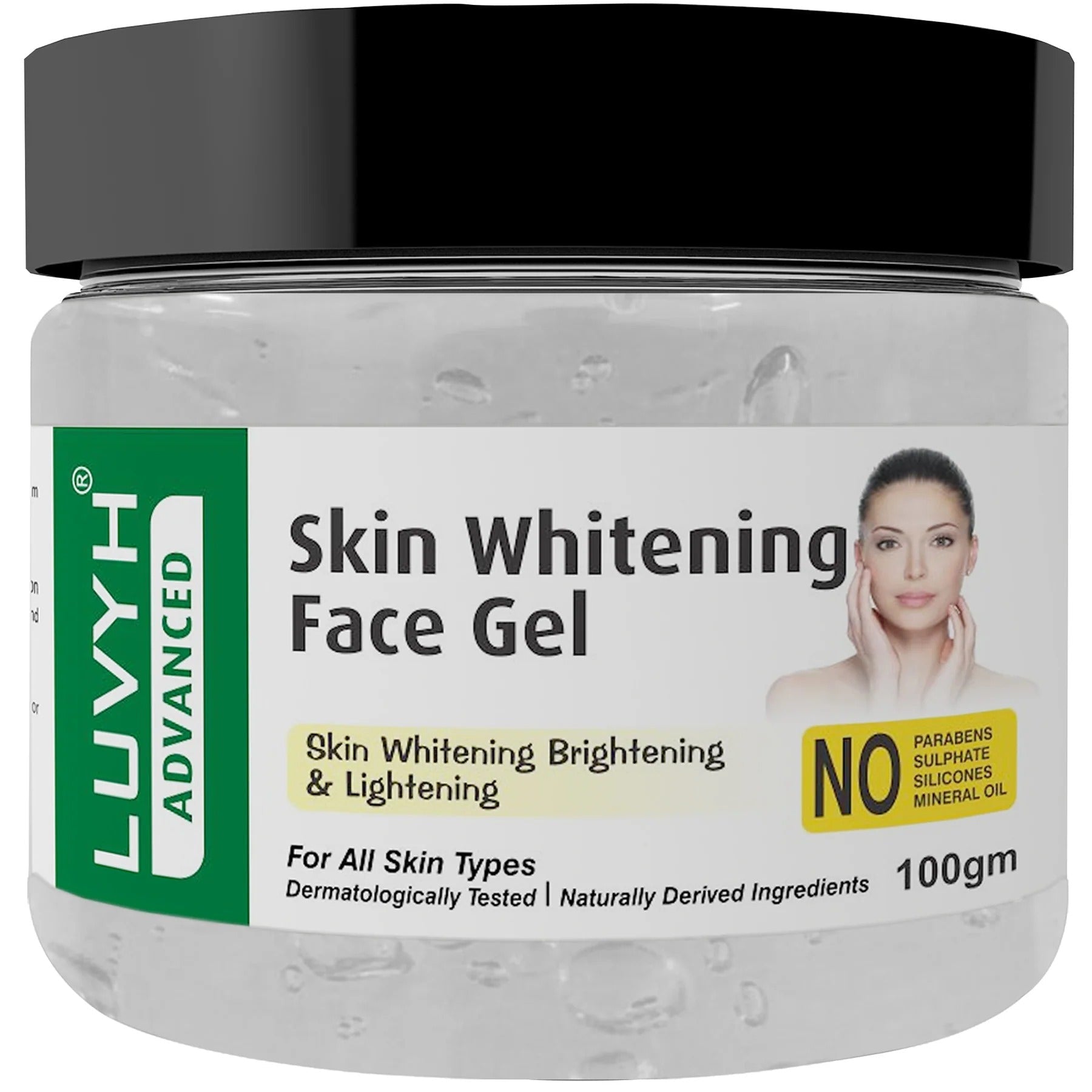 LuvYH Skin Whitening Face Gel - 100g