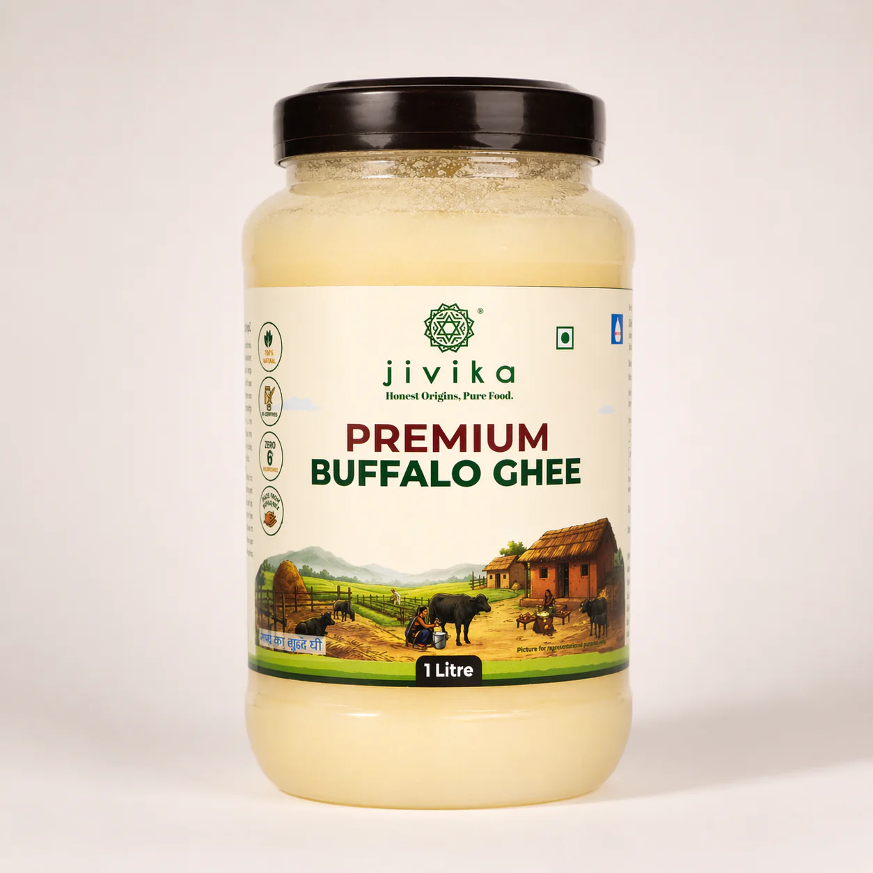 Jivika Premium Pure Buffalo Ghee