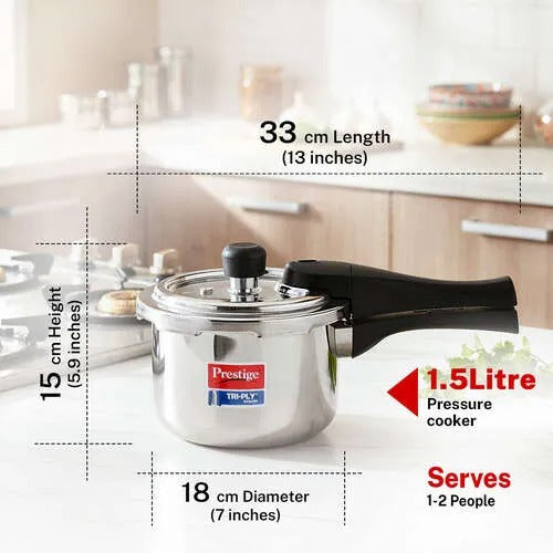 Prestige Svachh Pressure Cooker 1.5L