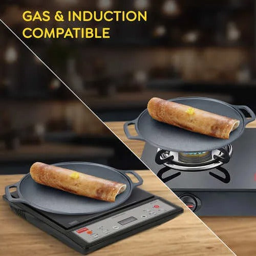 Prestige Dura Cast Iron Non-Stick Dosa Tawa 30cm