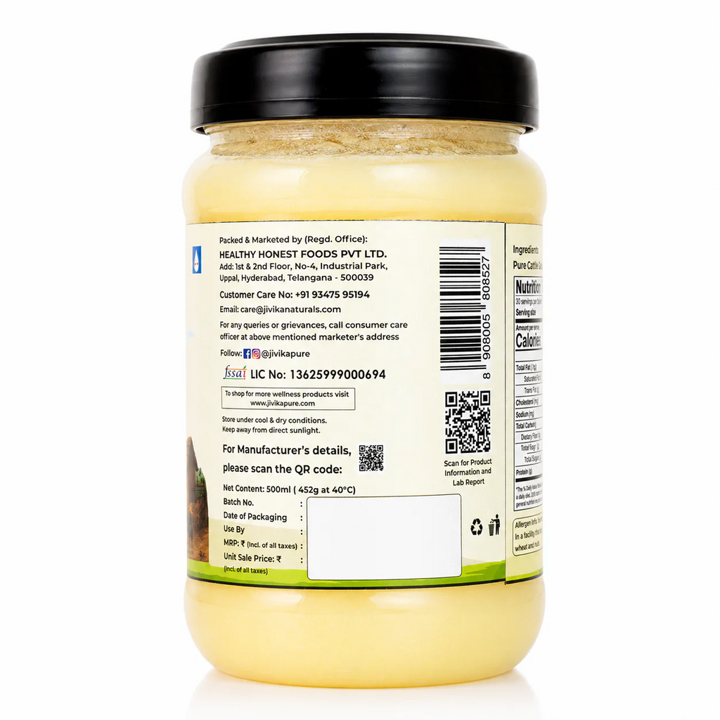 Jivika Premium Pure Buffalo Ghee