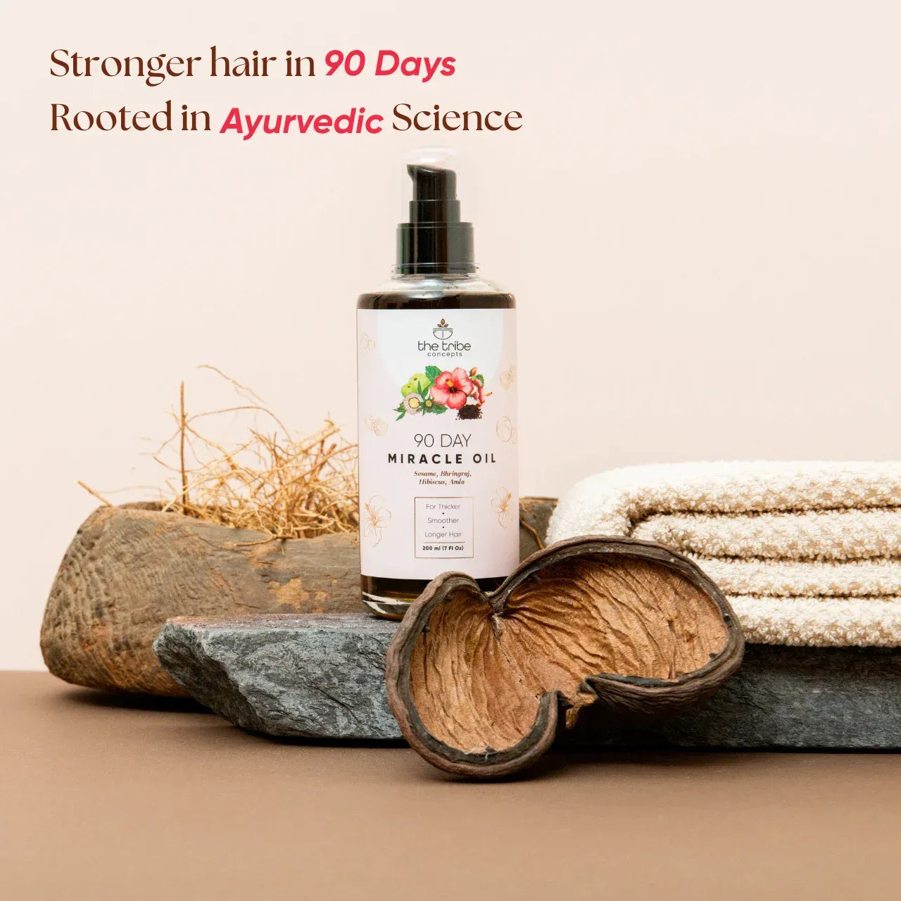 The Tribe Concepts 90 Day Miracle Hair Oil