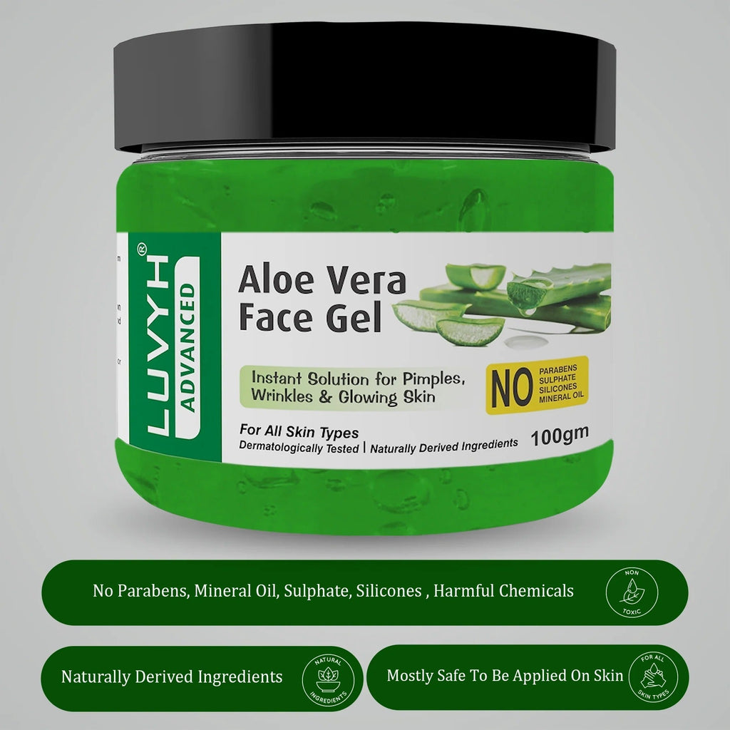 LuvYH Aloe Vera Face Gel - 100g