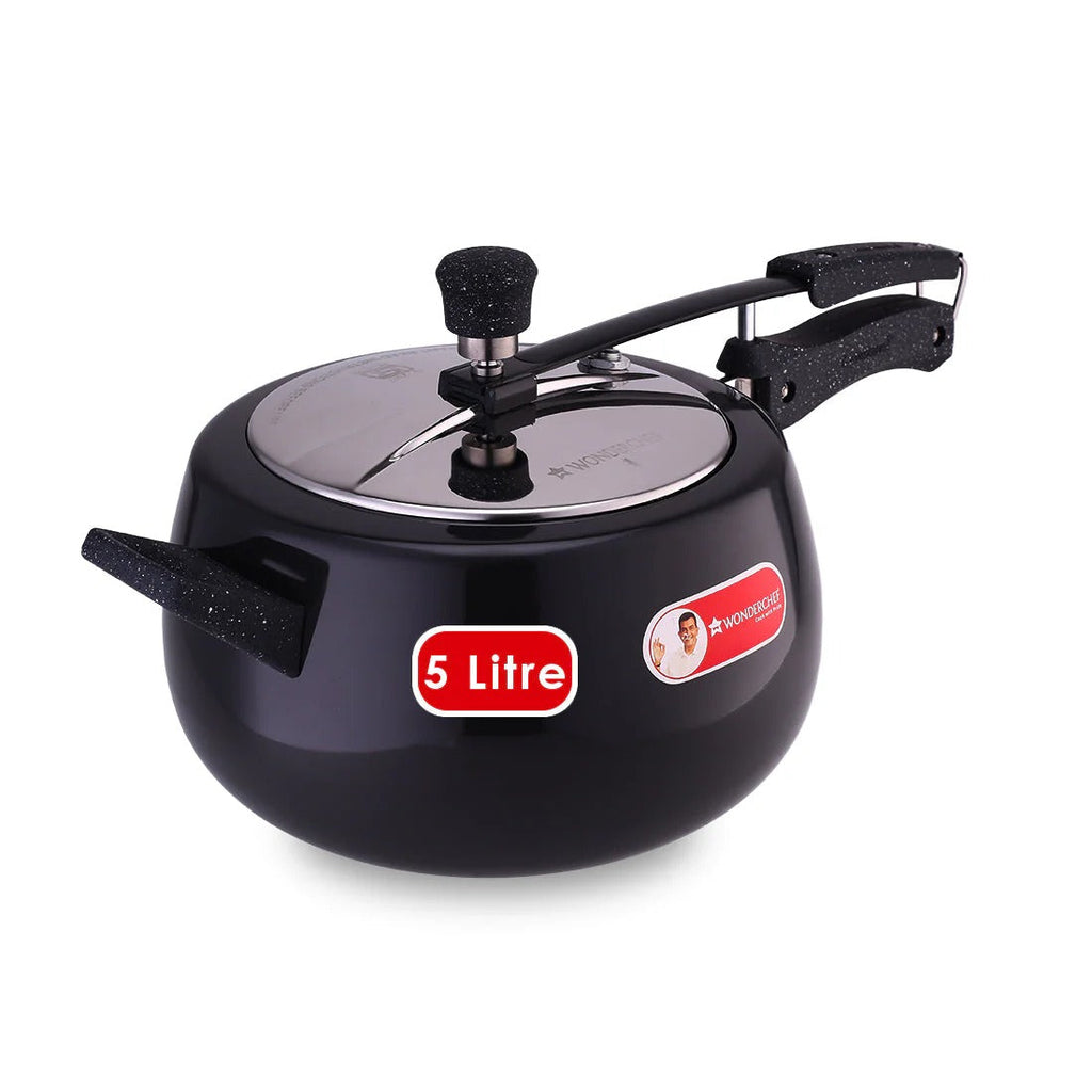 Wonderchef Taurus Hard Anodised Pressure Cooker 5L