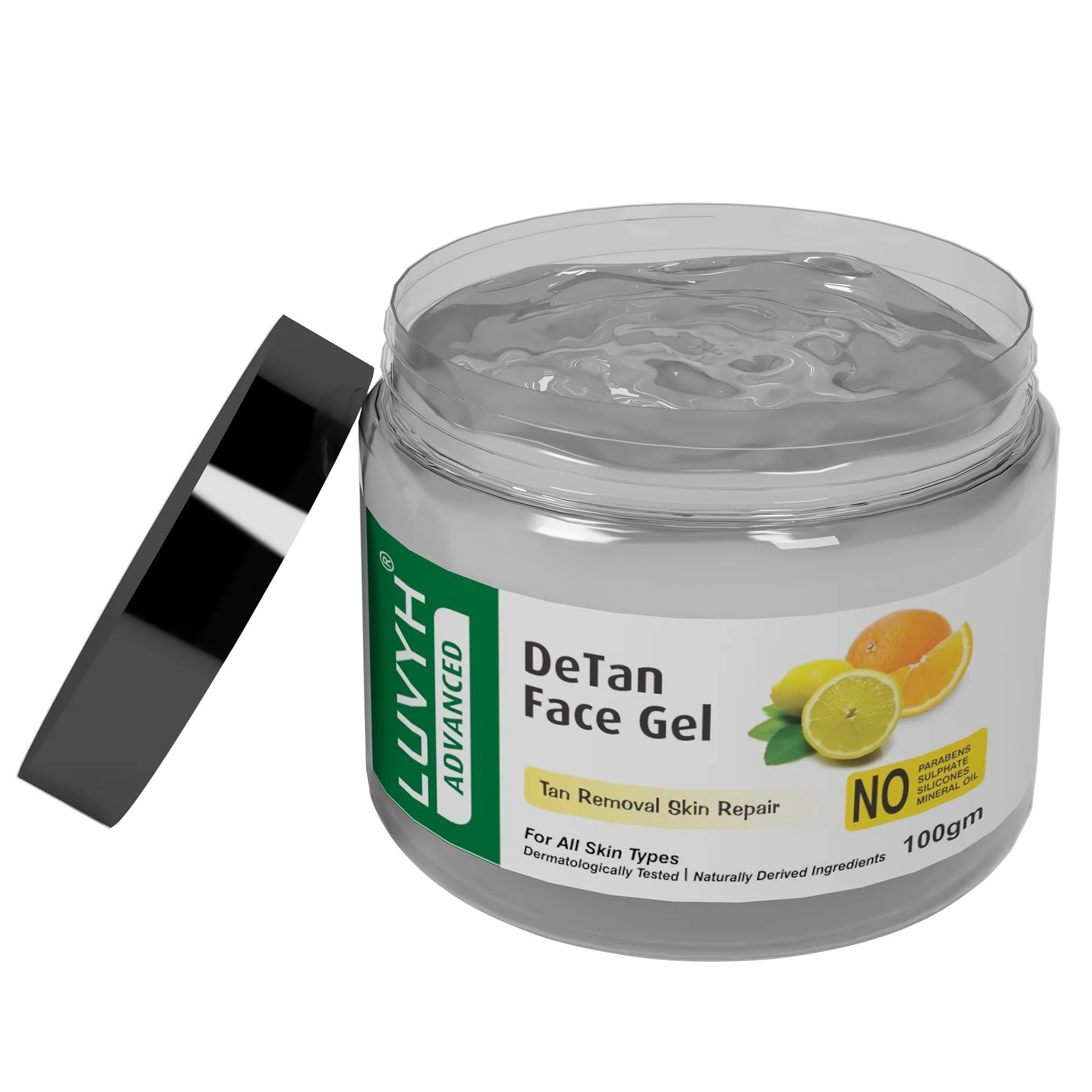 LuvYH DeTan Face Gel - 100g