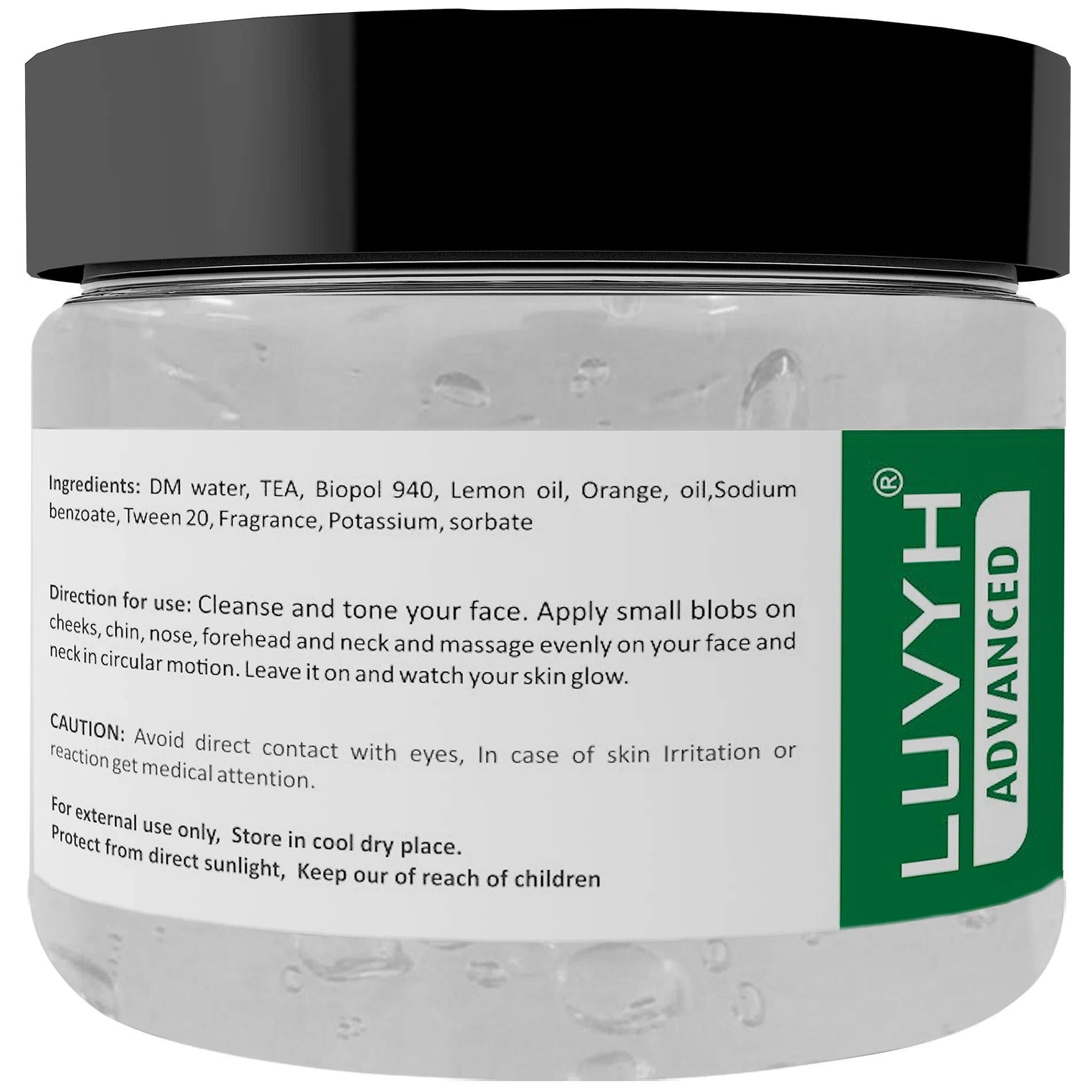 LuvYH DeTan Face Gel - 100g