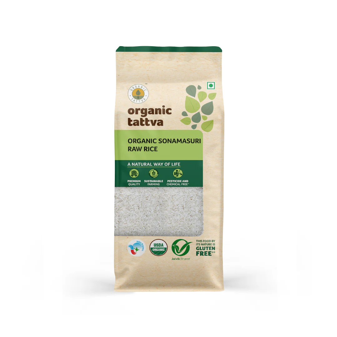 Organic Tattva Sonamasuri Rice White