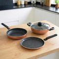 Prestige Festival Pack Induction Bottom Non-Stick Aluminium Cookware Set 3 Pcs