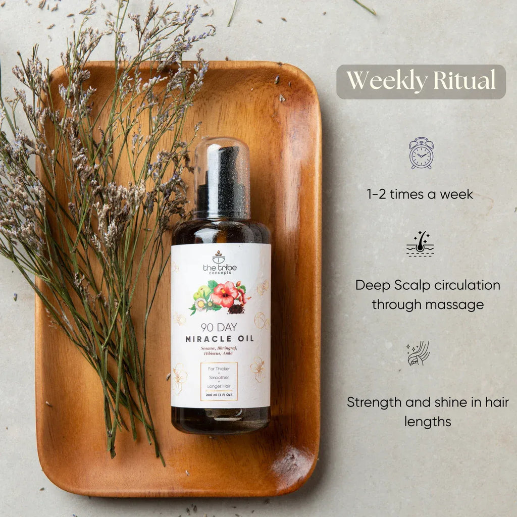 The Tribe Concepts 90 Day Miracle Hair Oil