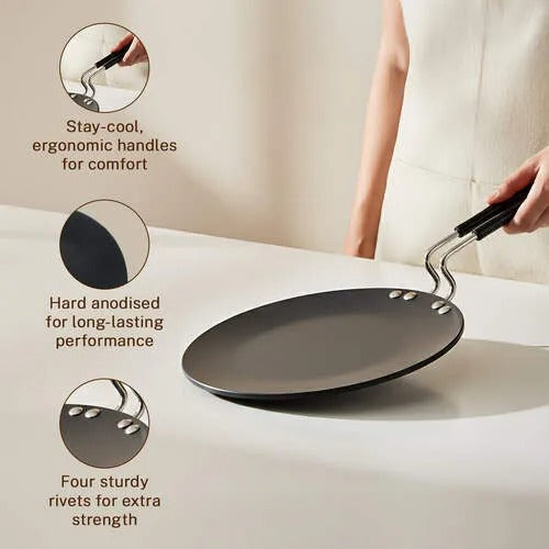 Prestige Hard Anodised Plus Roti Tawa