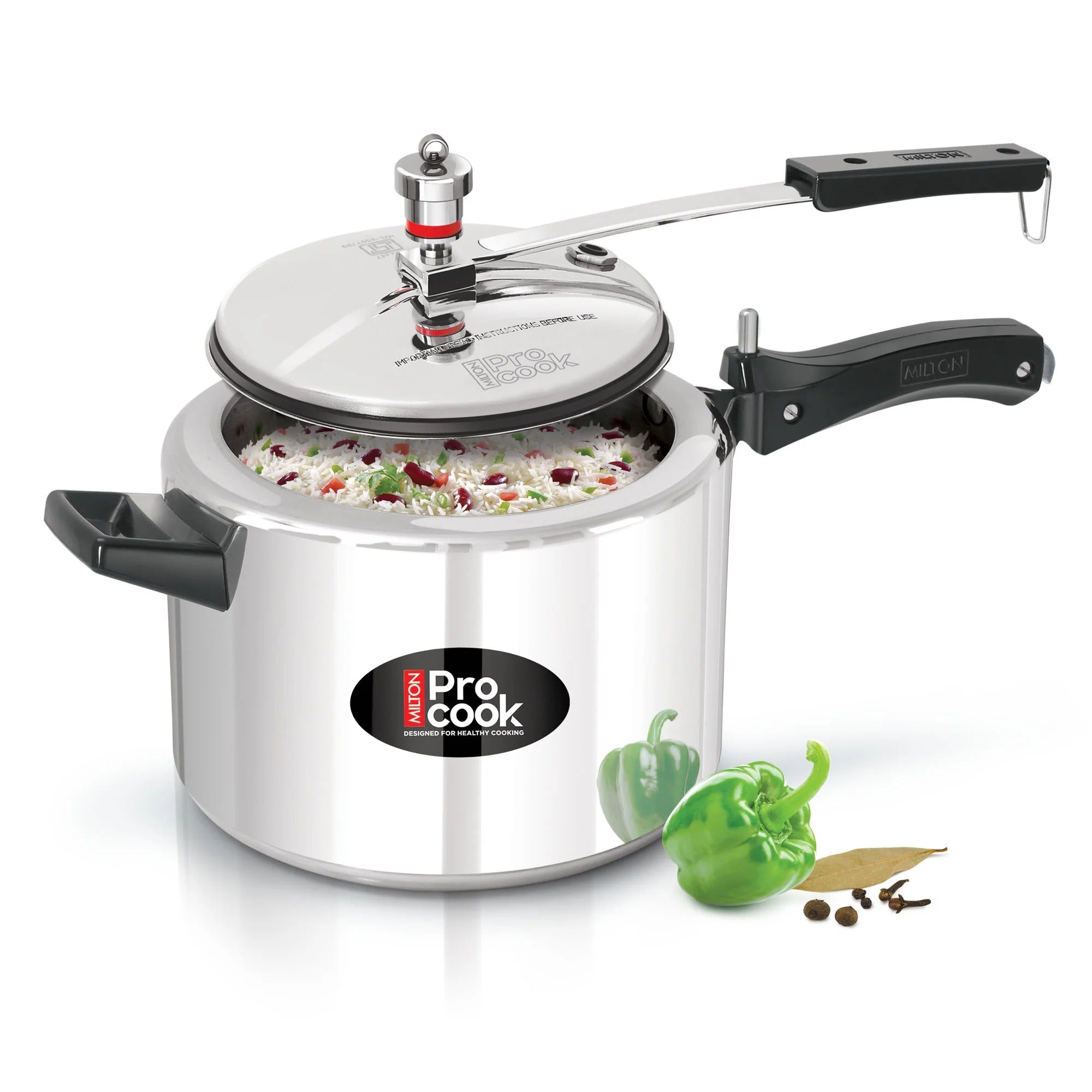 Milton ProCook Inner Lid Non-Induction Pressure Cooker
