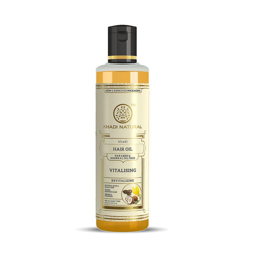 Khadi Natural Vitalising Hair Oil - 210 ml