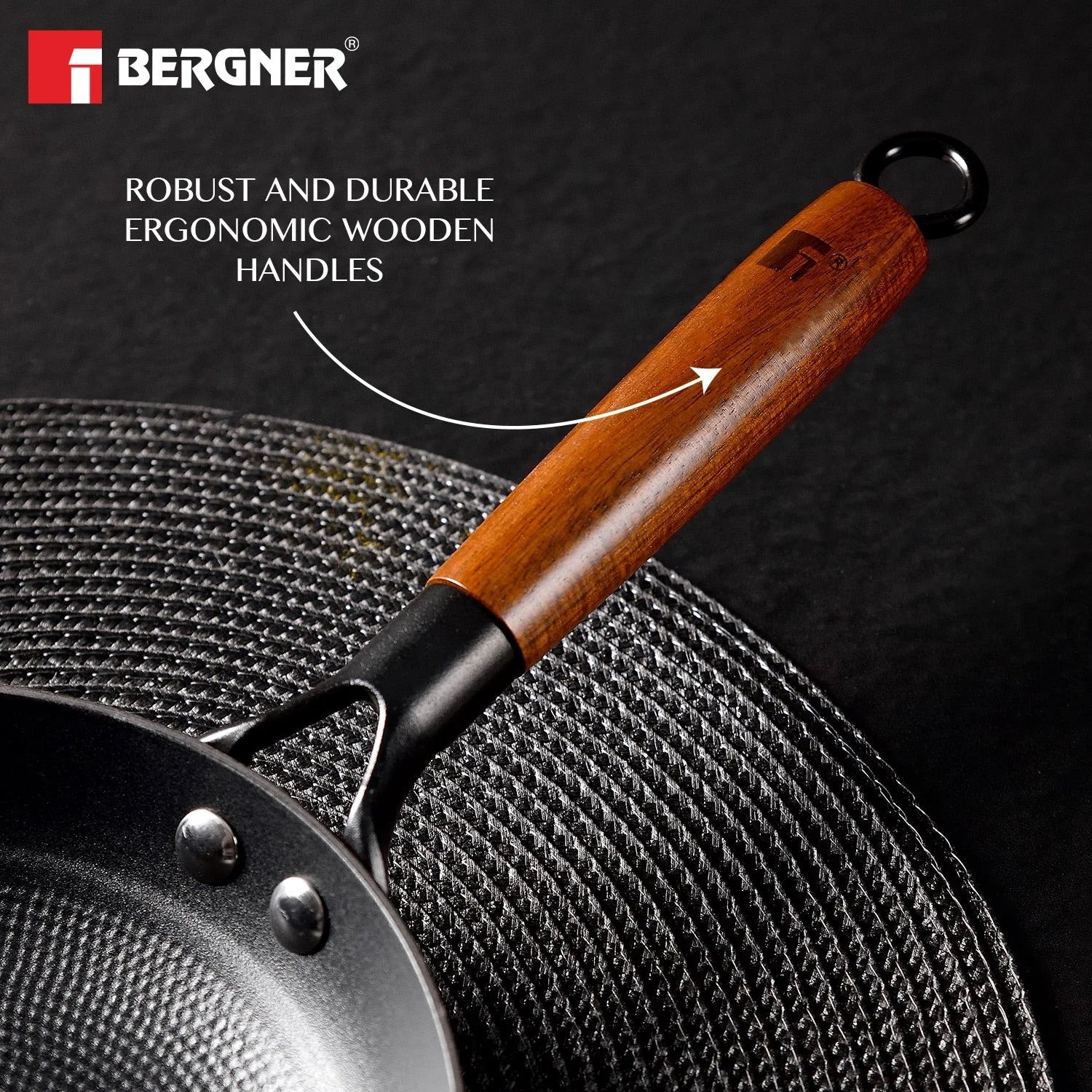 Bergner Odin Non-Stick Fry Pan 28cm (BG-34433-BK)